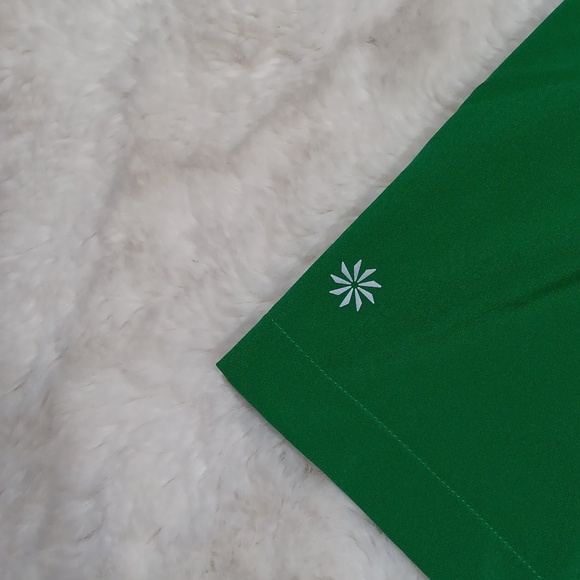 Athleta high rise weekender run short green athletic shorts women's sz XXS - Picture 7 of 10